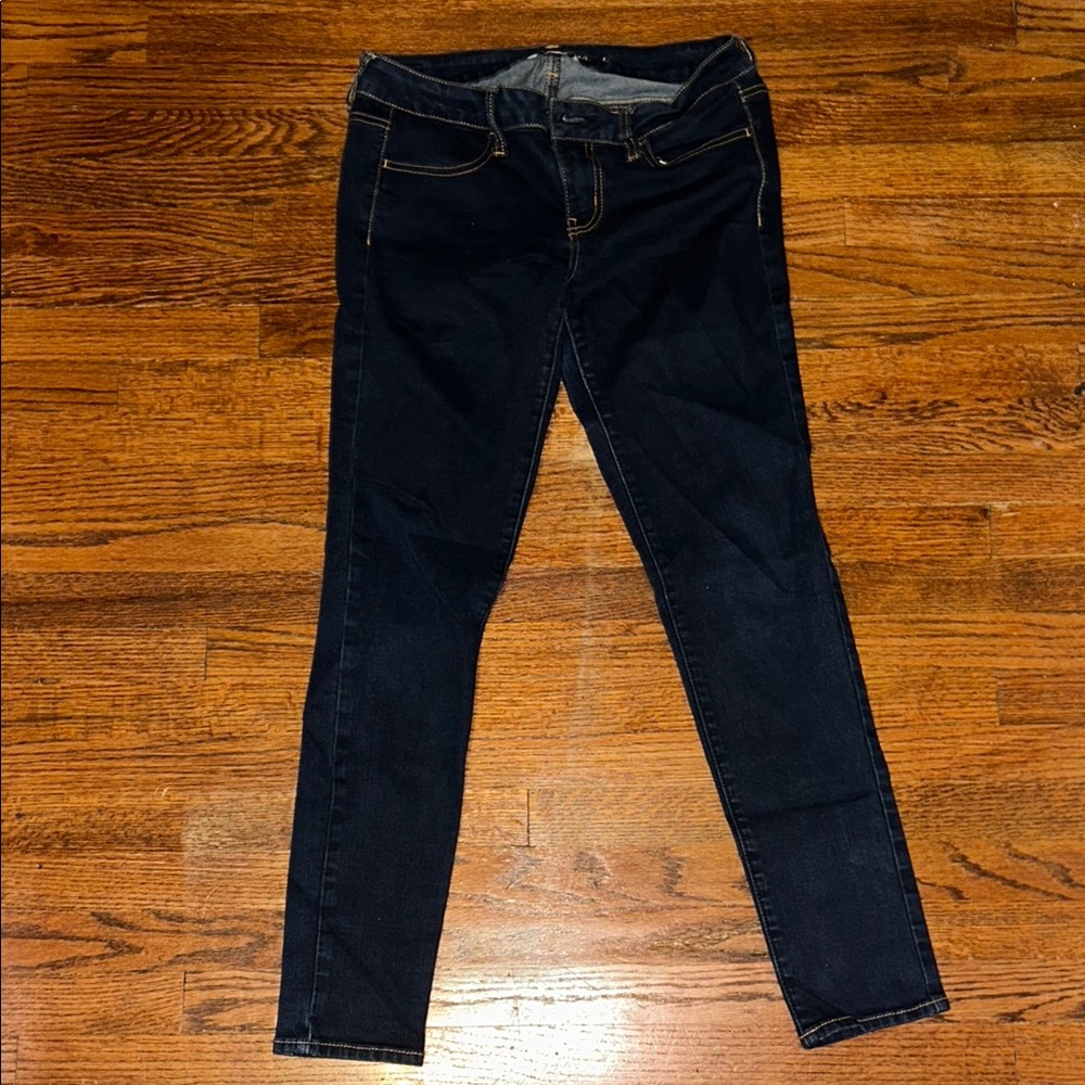 American Eagle Outfitters Dark Blue Skinny Jeans